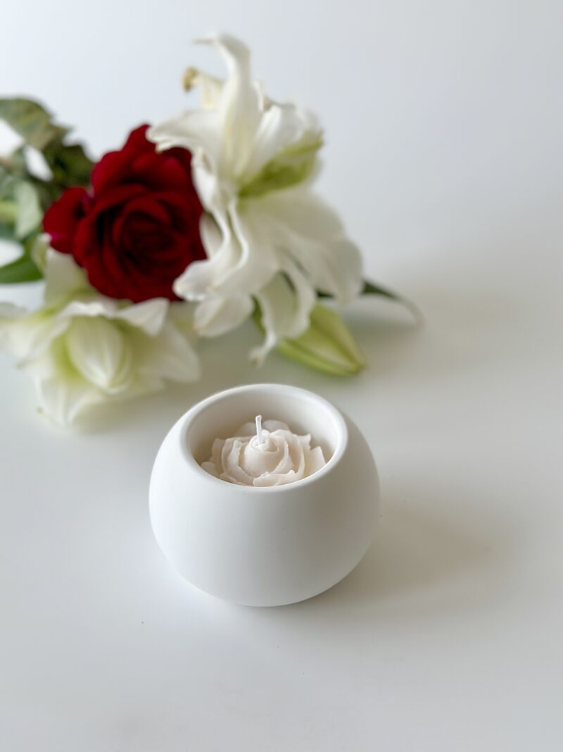 Bougie Perle Rose – Image 2