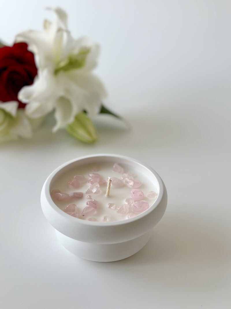 Bougie Rose Quartz