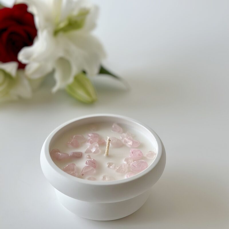 Bougie Rose Quartz