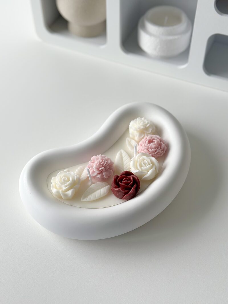 Colorful Lunar Garden Candle