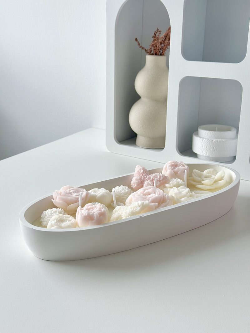 Bougie Jardin Éternel – Bougie Fleurie Parfumée Artisanale – Image 3