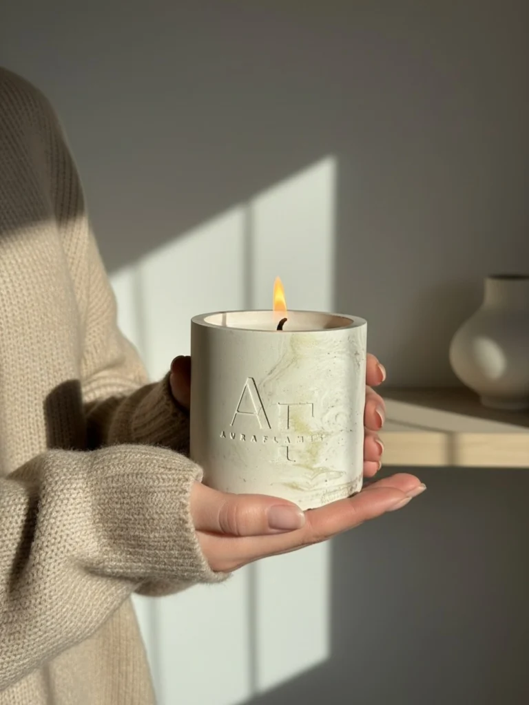 Instagram post from auraflamescandle. This post is in position 3.